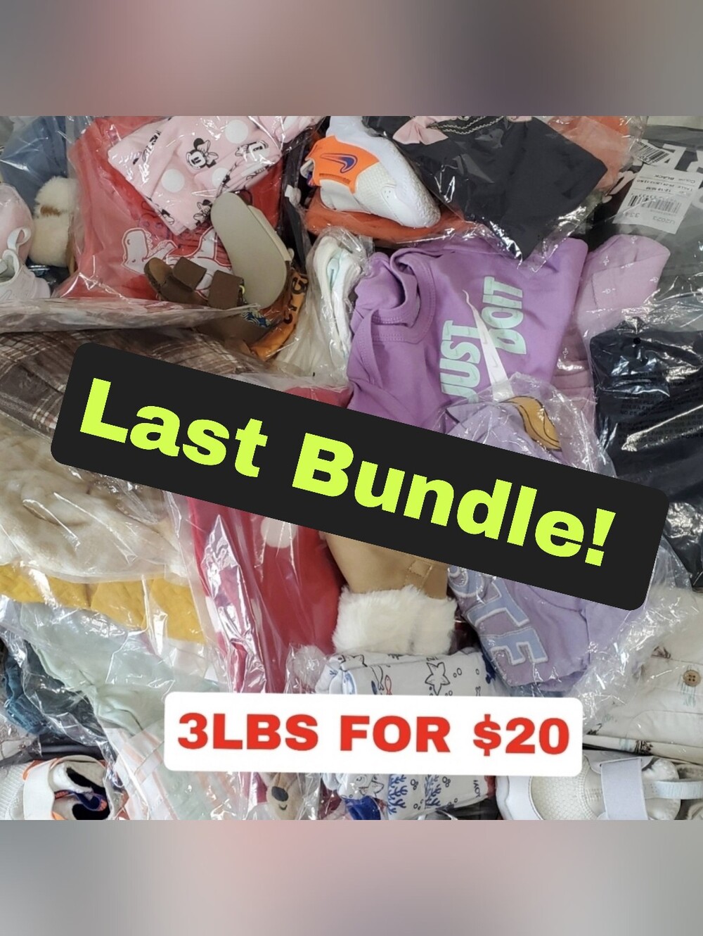 3 LB Baby Clothes Mystery Box Bundle ✨ 0- 2T Mixed Sizes